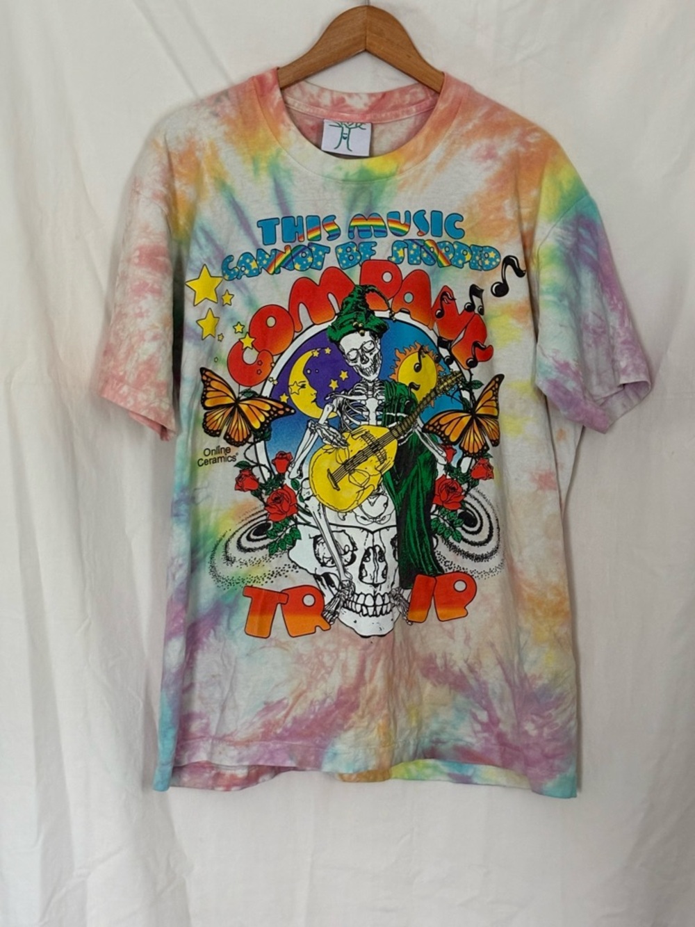 Online Ceramics Grateful Dead Company Trip Shirt 2021 Size Large